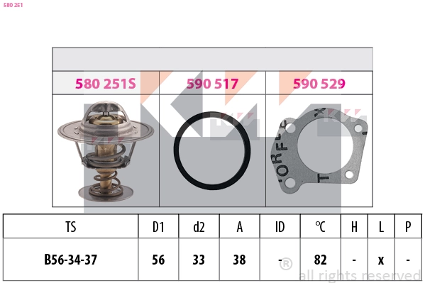 Termostat Fiat Fiorino 146 Uno