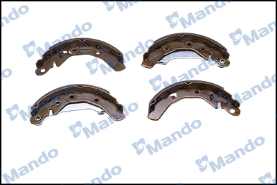Do koszyka 96268686 Hyundai/Kia Klocki hamulcowe tylne bębnowe