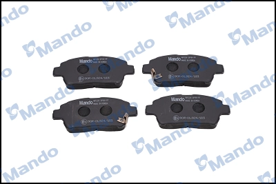 Do koszyka Klocki hamulcowe przednie tarczowe Toyota Yaris  P10