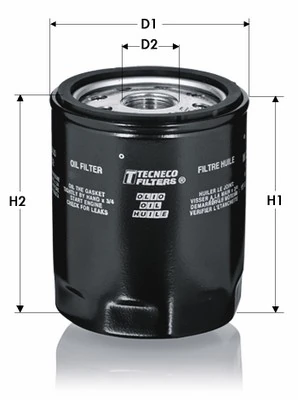 Do koszyka 800334 General Motors Filtr oleju
