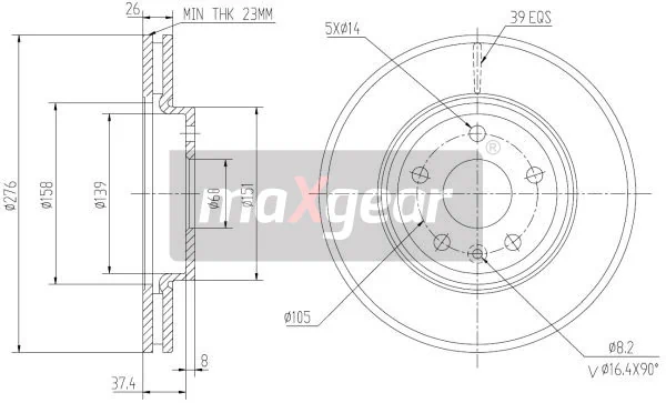 192334 Maxgear