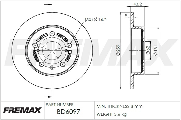 BD6097 Fremax