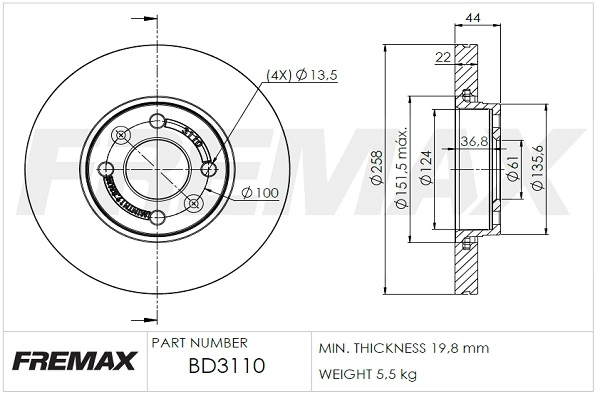 BD3110 Fremax