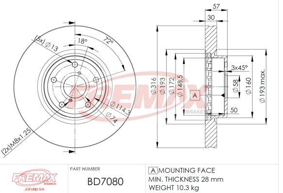 BD7080 Fremax
