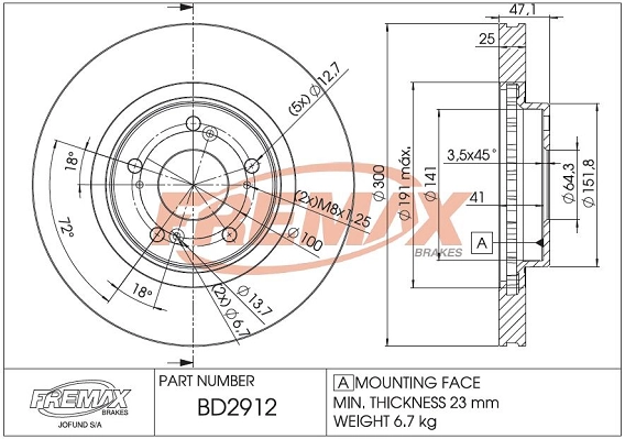 BD2912 Fremax