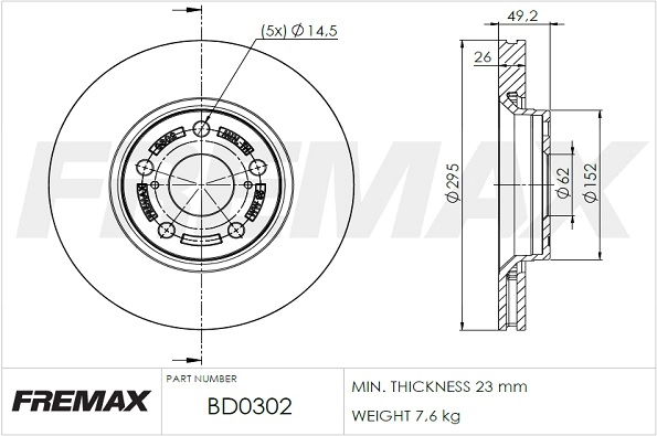 BD0302 Fremax