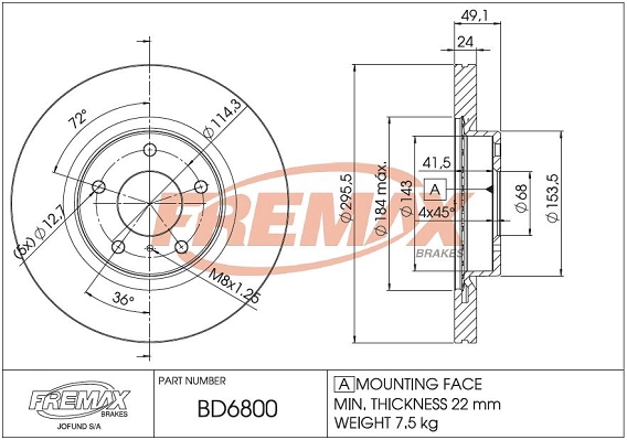 BD6800 Fremax