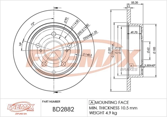 BD2882 Fremax