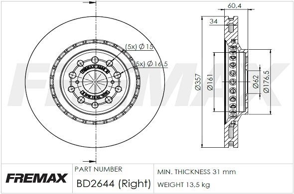 BD2644 Fremax