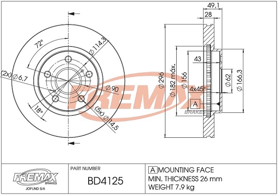 BD4125 Fremax