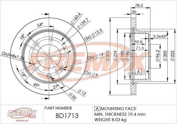 BD1713 Fremax