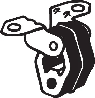 Poduszka mocowania tłumika do Audi TT  8N3