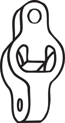 Poduszka mocowania tłumika Mitsubishi Lancer 9 CSA