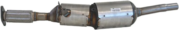 Filtr cząstek stałych układu wydechowego do Renault Clio III BR01, CR01