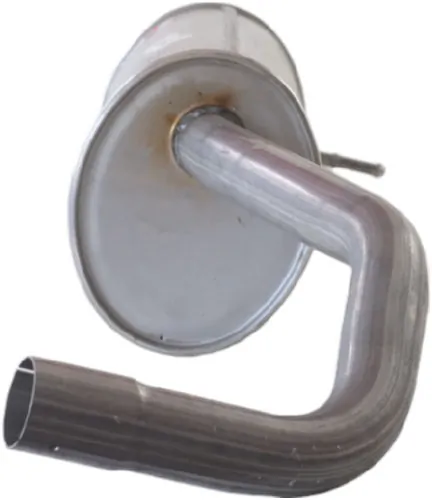 279497 Bosal Tłumik, tylna część