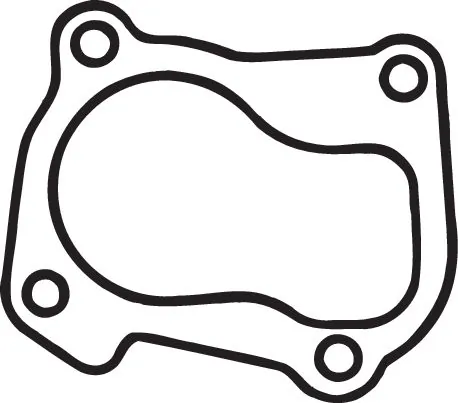 Uszczelka rury odbiornika tłumika do Volkswagen Lupo  6X, 6E