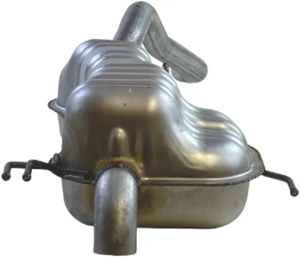 Tłumik, tylna część 148213 Bosal