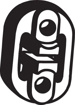 Poduszka mocowania tłumika do Volkswagen Passat B6 3C2