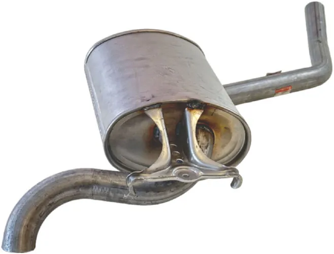 Do koszyka Tłumik, tylna część Mercedes C 190 W201
