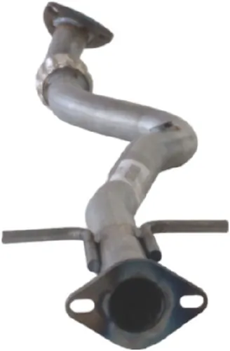 Do koszyka 800183 Bosal Przedni rura przyjęcia (kalesony) tłumika