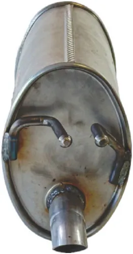 Do koszyka Tłumik, tylna część Chevrolet Spark (Matiz)  M300