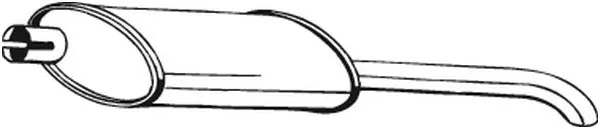 Kupić Tłumik, tylna część Opel Kadett 39, 49 w dobrej cenie