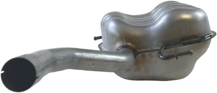 233155 Bosal Tłumik, tylna część