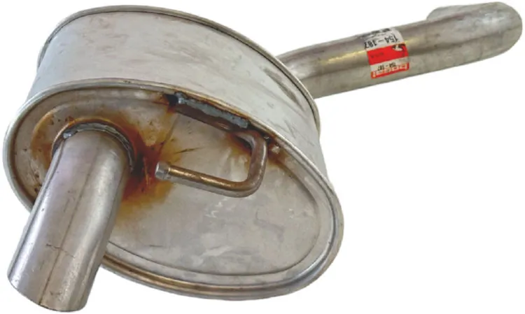 Tłumik, tylna część Ford Mondeo 3 BWY