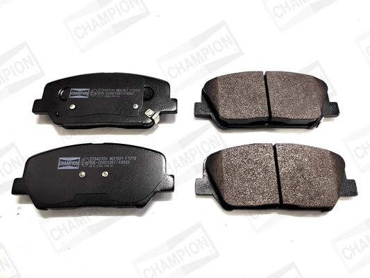 Klocki hamulcowe przednie tarczowe 581014CA10 Hyundai/Kia