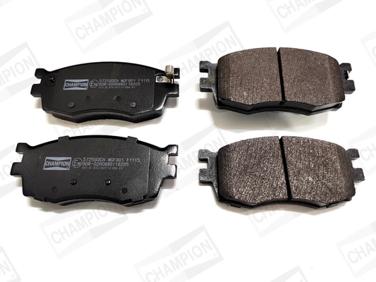 Klocki hamulcowe przednie tarczowe Hyundai Accent III sedana (MC) (2005 - 2012) cena, od 21,90 USD