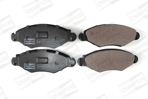 Klocki hamulcowe przednie tarczowe 425166 Renault (RVI)