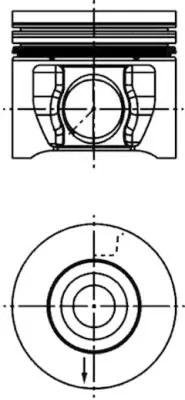 Tłok, komplet do jednego cylindru, STD Ford 1376492 cena, od 106,96 USD