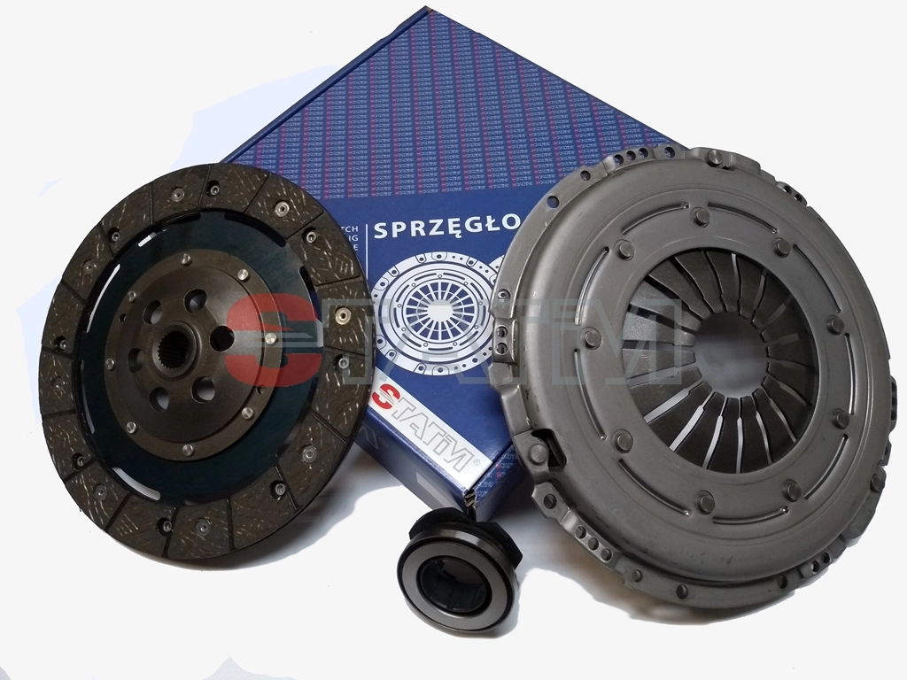 Zestaw sprzęgła (3 części) do Volkswagen Transporter T5 7HB, 7HJ, 7EB, 7EJ