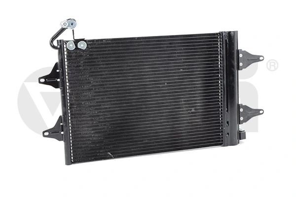 Do koszyka Chłodnica klimatyzacji Volkswagen Polo IV 9N, 9A