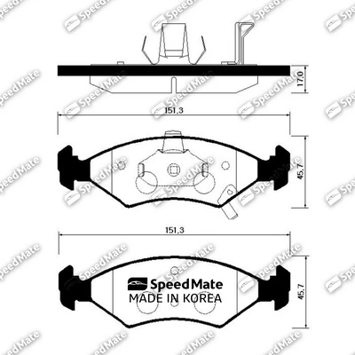 SMBPK007 Speedmate