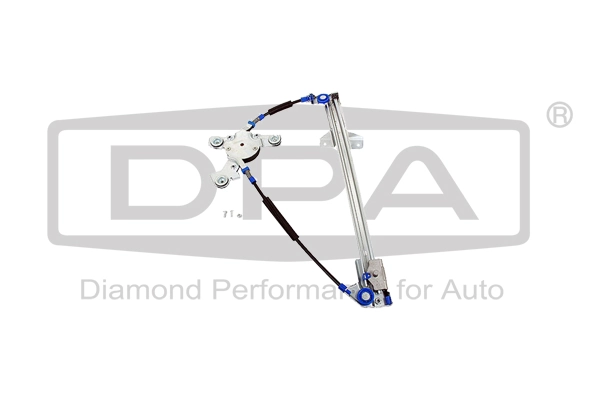 Do koszyka Mechanizm podnoszenia szyby drzwi przednich prawych Audi 100 C4 4A5