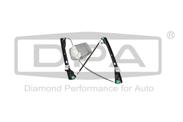  Mechanizm podnoszenia szyby drzwi przednich prawych Volkswagen Golf 6