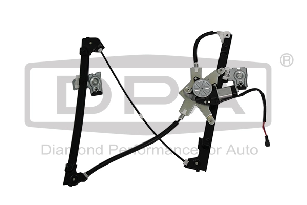 Do koszyka Mechanizm podnoszenia szyby drzwi przednich prawych Volkswagen Polo III 6KV2