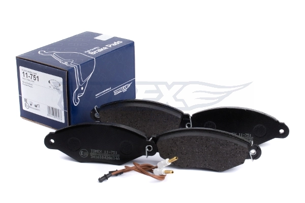 Klocki hamulcowe przednie tarczowe 4106000QAG Nissan/Infiniti