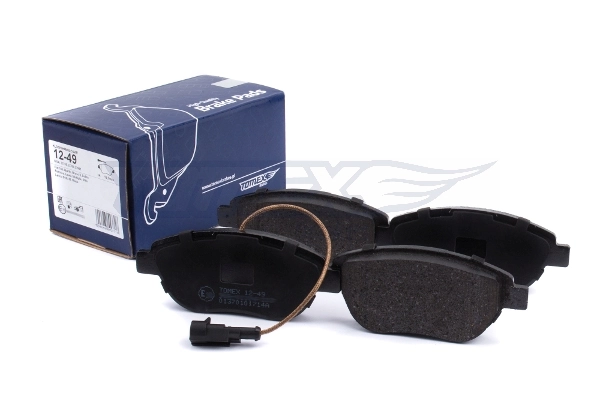 Do koszyka 1617256480 Peugeot/Citroen Klocki hamulcowe przednie tarczowe