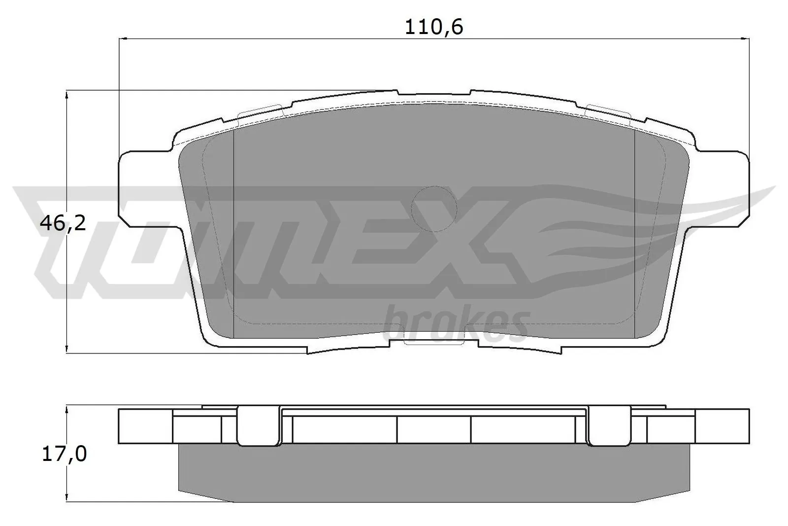  Okładziny (klocki) do hamulców tarczowych tylne Mazda CX-9 