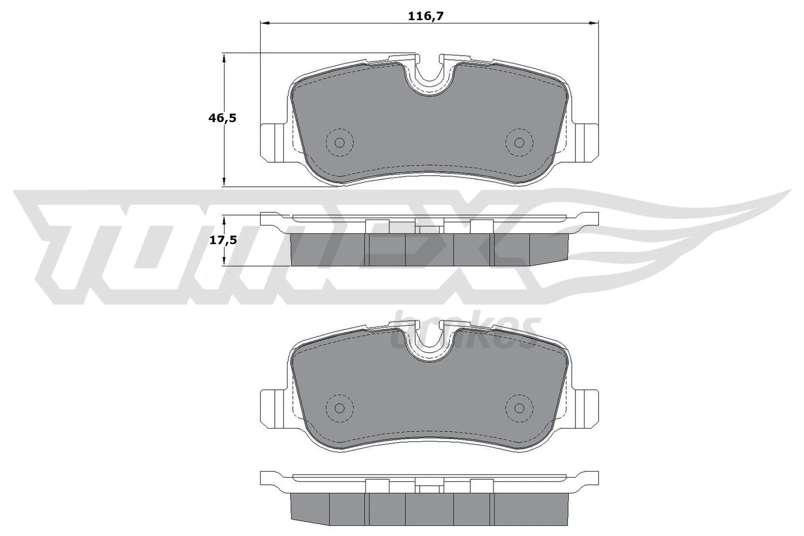 Okładziny (klocki) do hamulców tarczowych tylne Land Rover Discovery IV SUV (L319) (2009 - 2018) cena, od 34,62 USD
