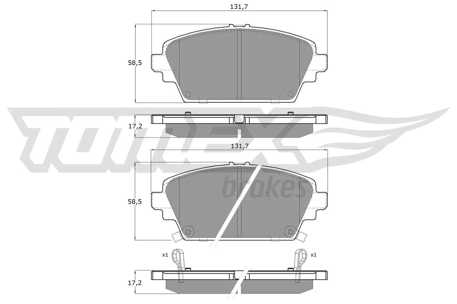  Klocki hamulcowe przednie tarczowe Honda Accord 6