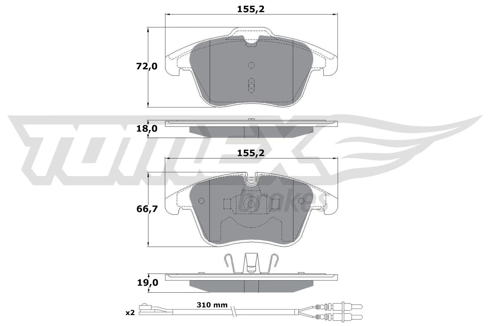  Klocki hamulcowe przednie tarczowe Citroen C5 3