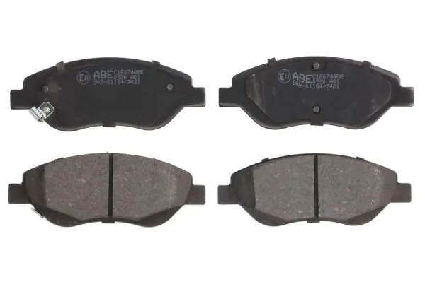 Do koszyka 1681163480 Peugeot/Citroen Klocki hamulcowe przednie tarczowe