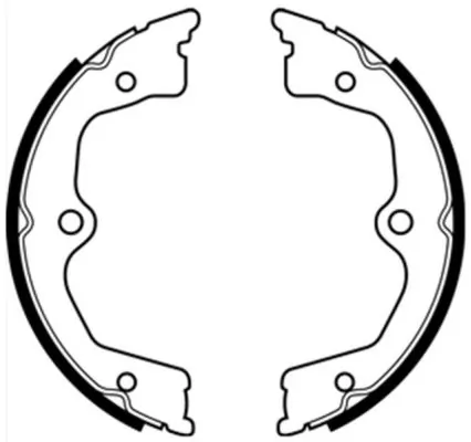 Klocki hamulca ręcznego Honda Accord VIII sedana (CU) (2008 - 2015) cena, od 43,73 USD