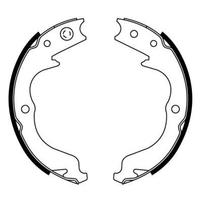  Klocki hamulca ręcznego Mitsubishi Outlander 