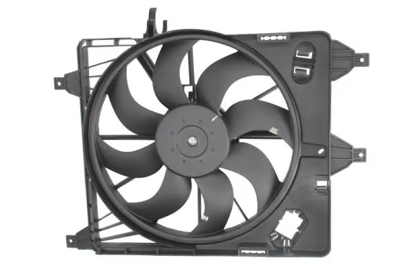 Dyfuzor chłodnicy, w komplecie z silnikiem i wirnikiem 7700436917 Nissan/Infiniti