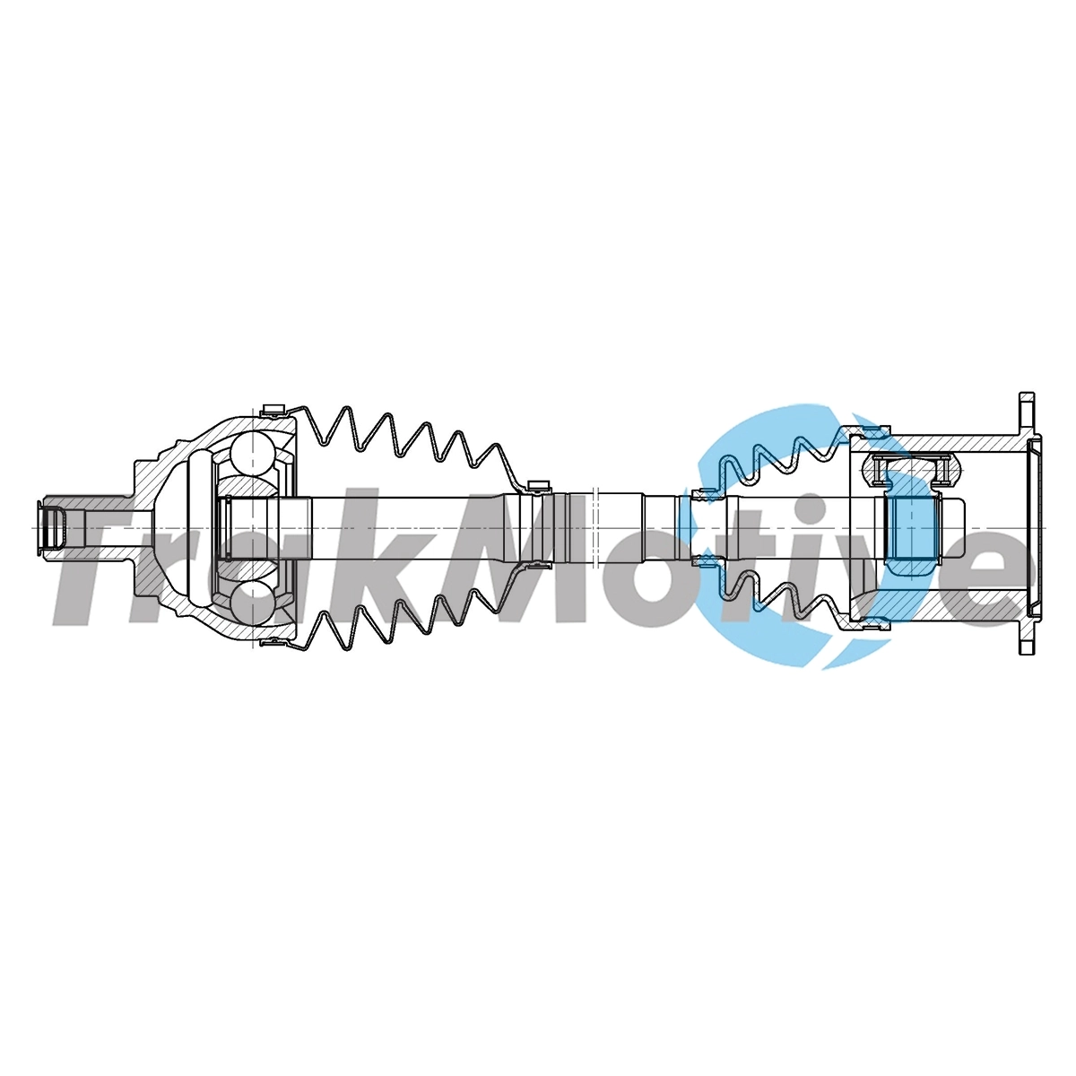 Półoś napędowa przednia prawa Volkswagen Golf BA5, BV5