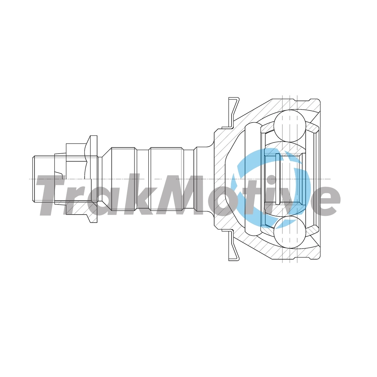 1604010 General Motors Przegub homokinetyczny przedni zewnętrzny